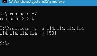极速端口扫描工具rustscan2.3.0
